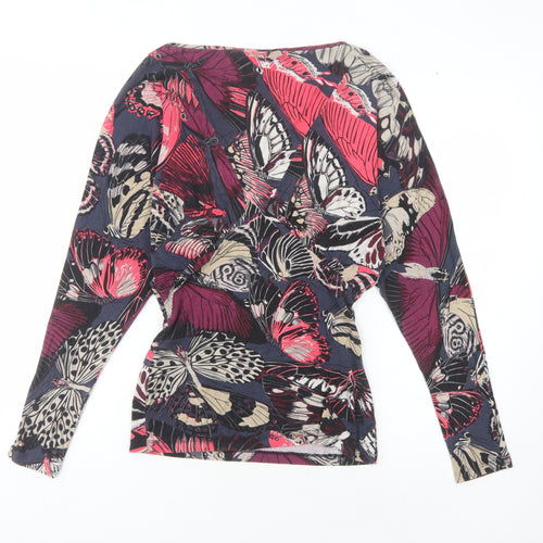 French Connection Women's Multicoloured Long Sleeve Top
