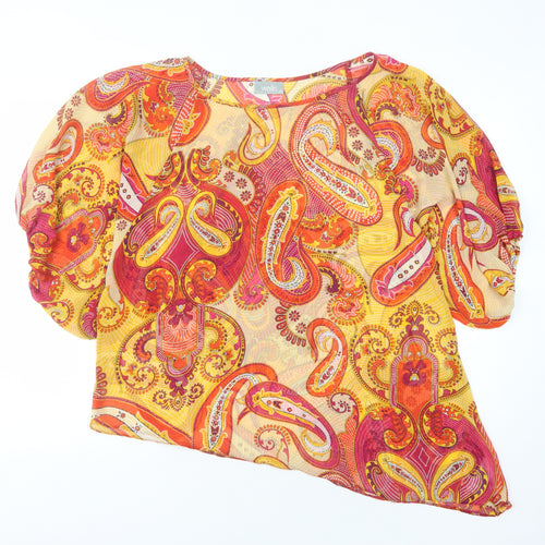 Wallis Women's Multicoloured Paisley Blouse M