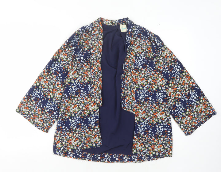 Yumi Girls Floral Kimono Jacket Multicoloured 13-14 Years