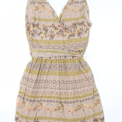 Jane Norman Women's Multicoloured A-Line Dress