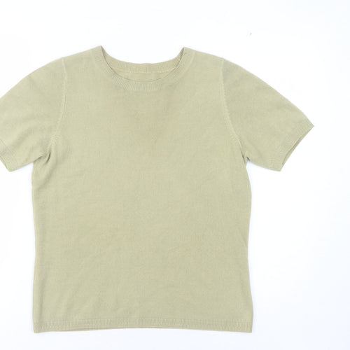 Marks and Spencer Women's Green Pullover Jumper Size 10