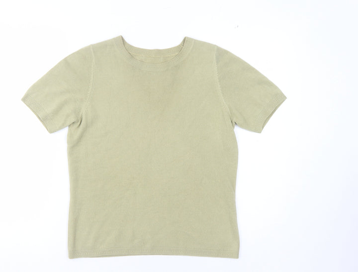 Marks and Spencer Women's Green Pullover Jumper Size 10