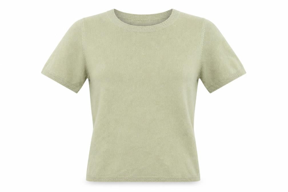 Front view of Marks & Spencer Women's Green jumper, size 10