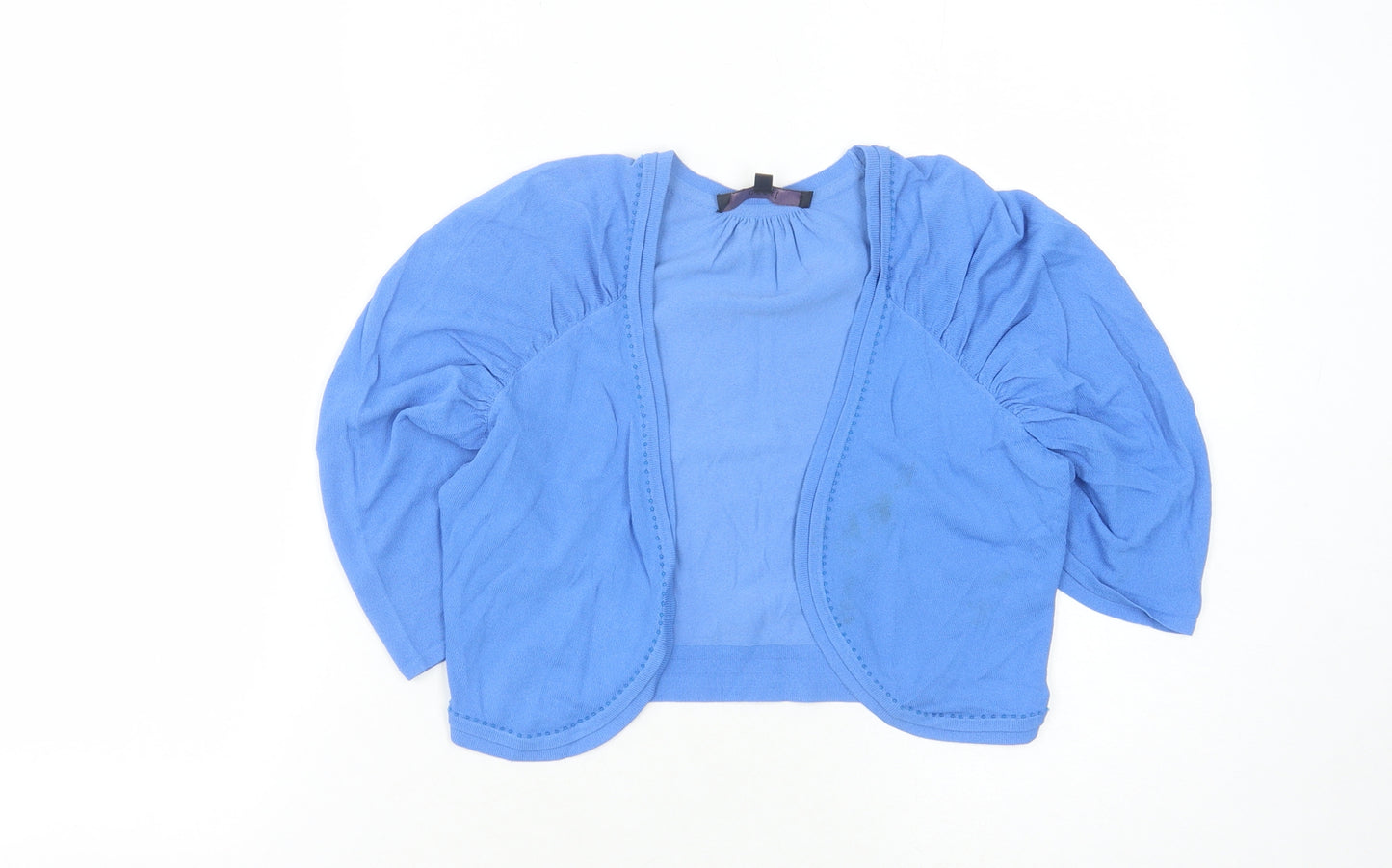 Coast Women's Blue Shrug 3/4 Sleeve Size 10