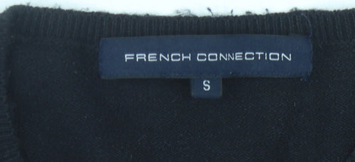 French Connection Women's Black S Pullover Jumper