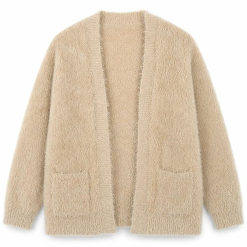 Next Girls Beige Cardigan, 11 Years, Soft Nylon, Long Sleeve