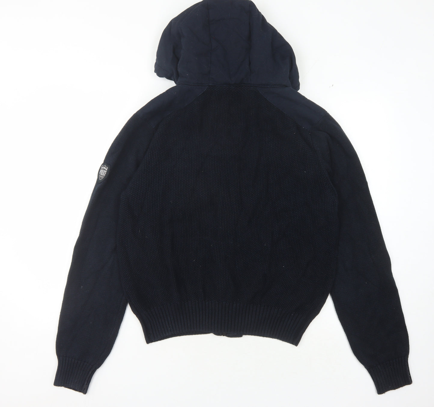 Eight Eight Three Police Men's Blue Cardigan Size 3