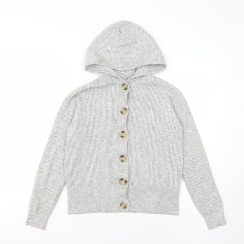 Marks and Spencer Women’s Grey Cardigan S Buttoned