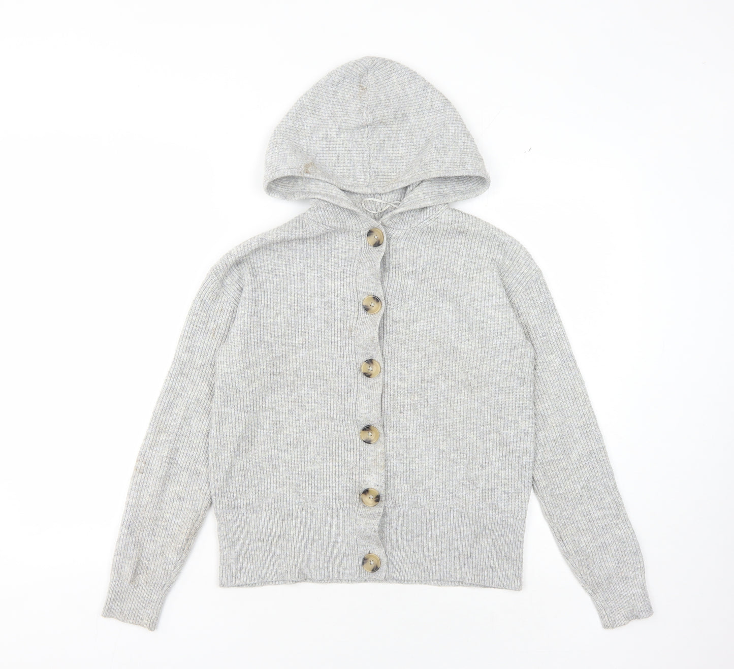 Marks and Spencer Women’s Grey Cardigan S Buttoned