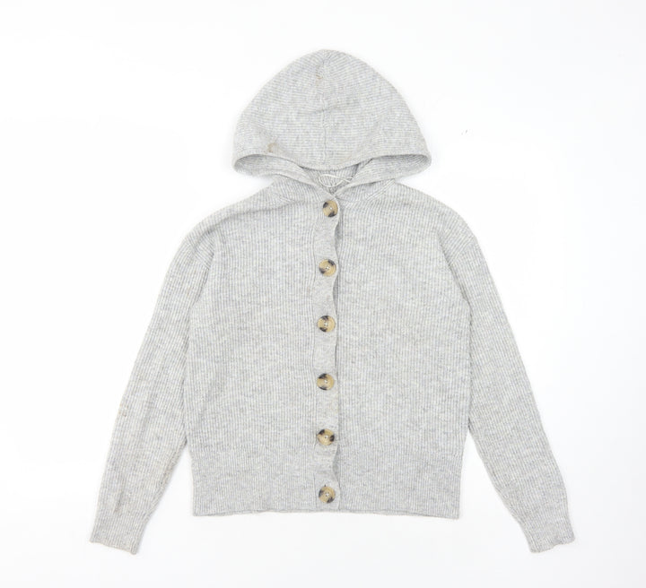 Marks and Spencer Women’s Grey Cardigan S Buttoned