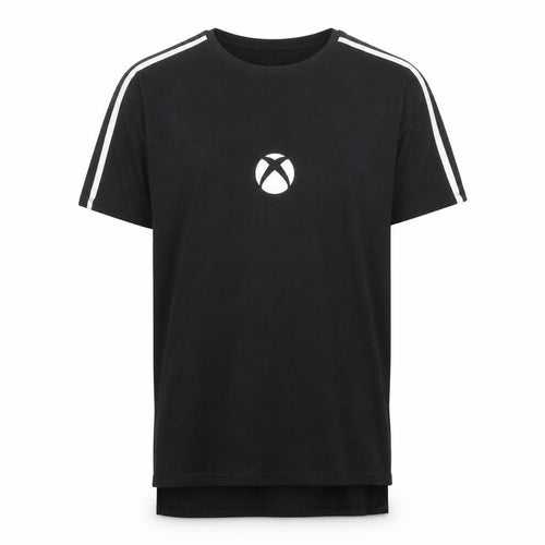 Difuzed Xbox Black Men's T-Shirt L Gaming Short Sleeve