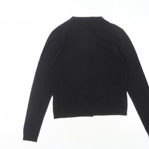 French Connection Women's Black Cardigan, Large