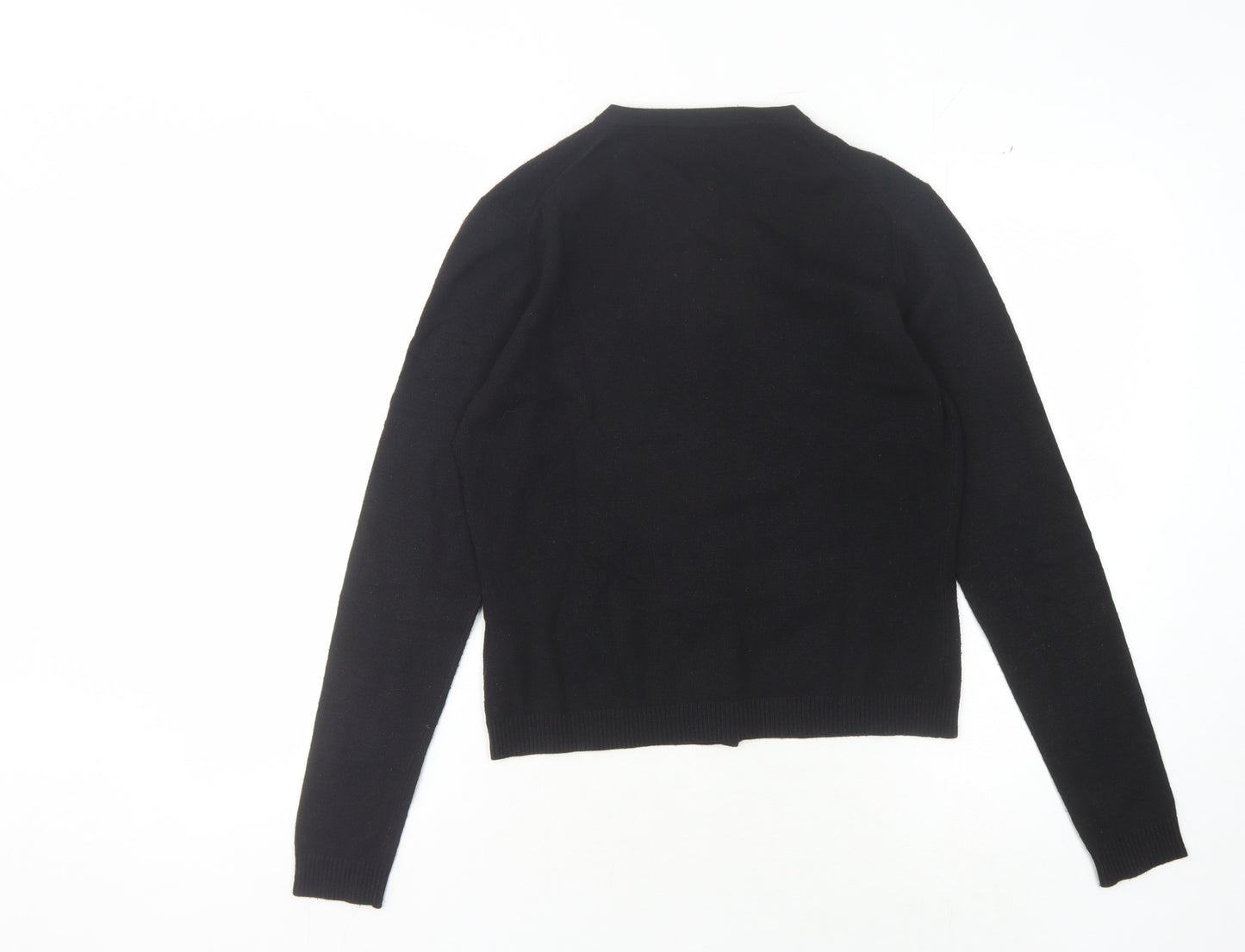 French Connection Women's Black Cardigan, Large