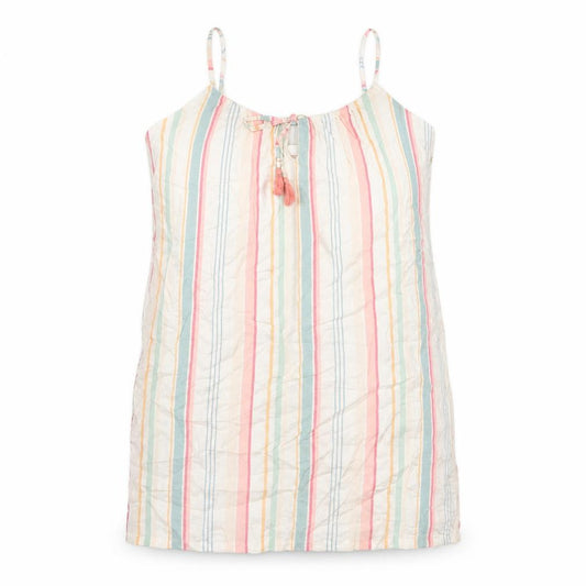 Front view of Marks & Spencer Women's Multicoloured Striped Tank, size 16