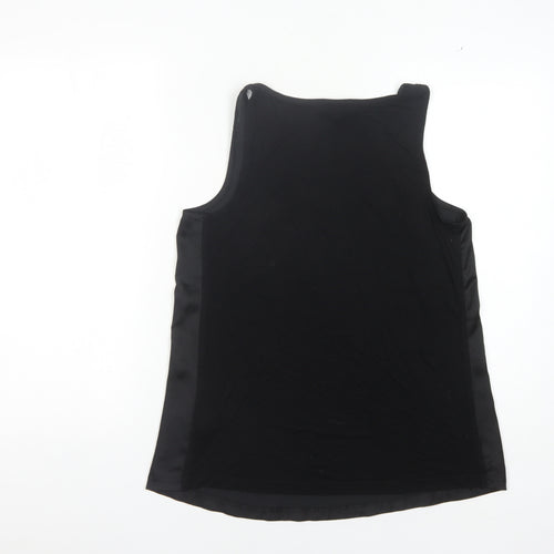 Warehouse Women's Black Tank UK Size 10 Camisole