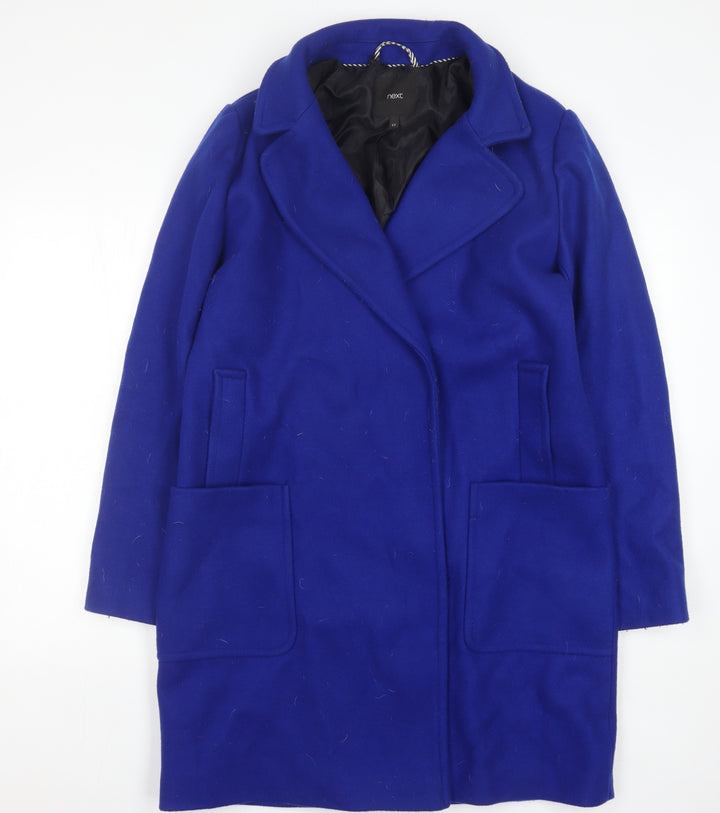 Next Women's Blue Mid-Length Classic Coat, Size 12