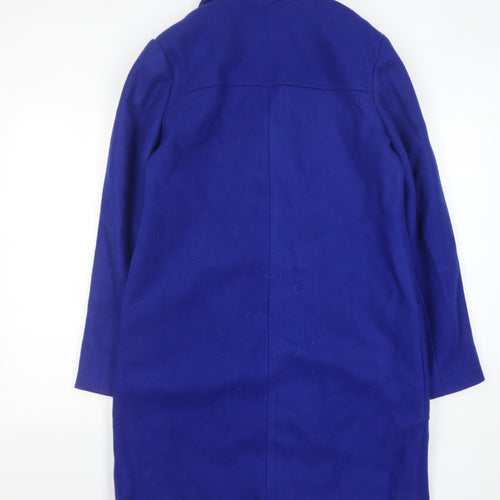 Next Women's Blue Mid-Length Classic Coat, Size 12