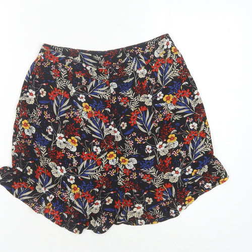 Parisian Women's Multicoloured Floral High-Waist Shorts