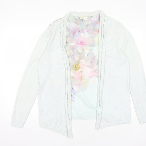 Ted Baker Women’s Multicoloured Floral Open Front Cardigan - Size L