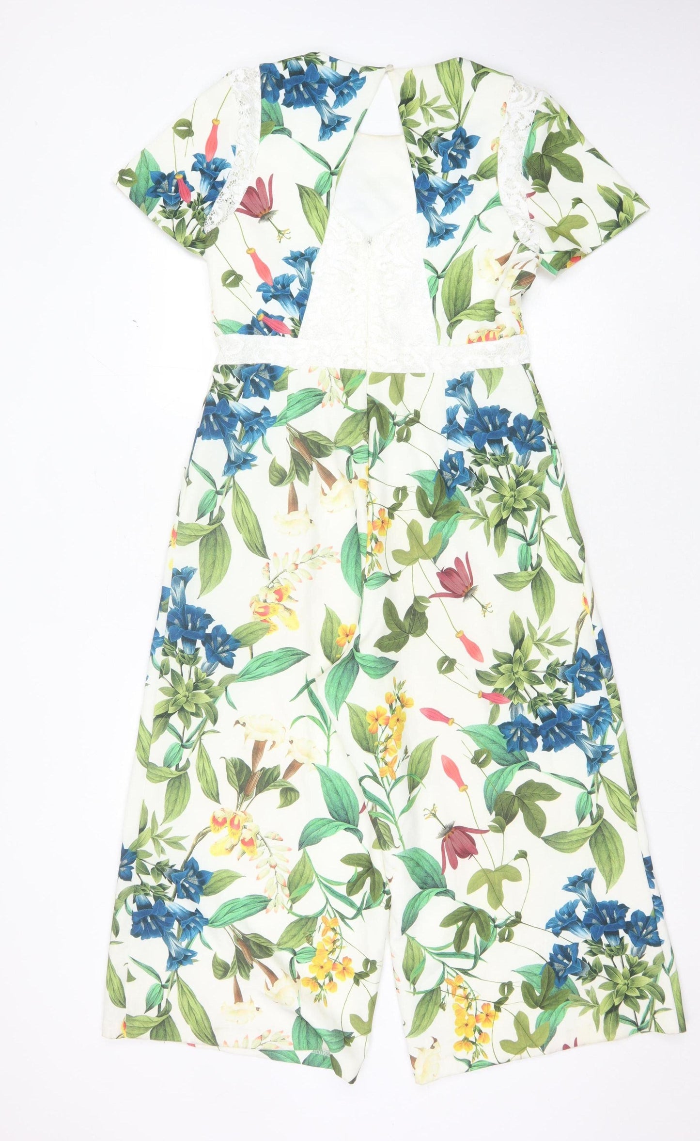 Next Women's Multicoloured Floral Jumpsuit Size 12