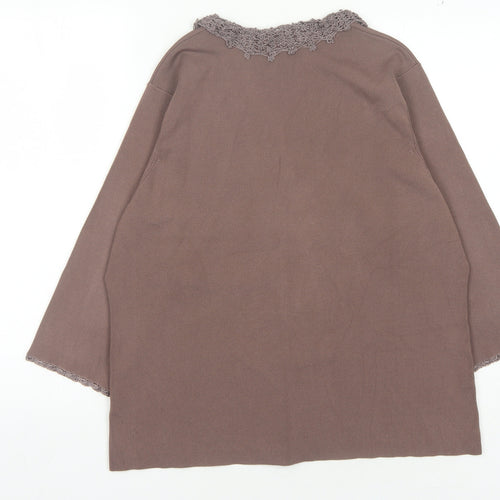 Berketex Women's Brown Cardigan Size 22