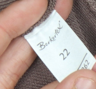 Berketex Women's Brown Cardigan Size 22