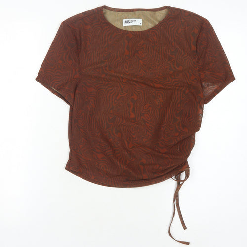 Mistress Rocks Women's Brown Top - Size M