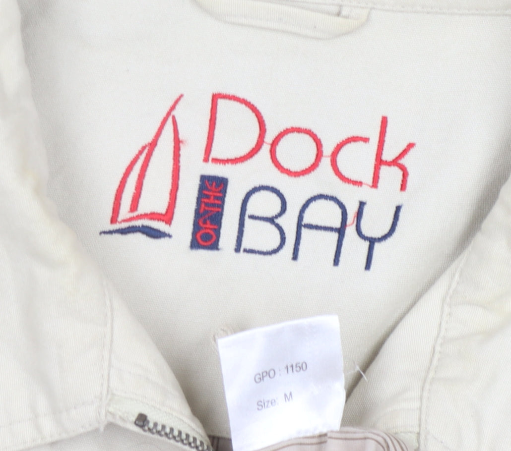 Dock of the Bay Men's Beige Cotton Anorak Jacket M