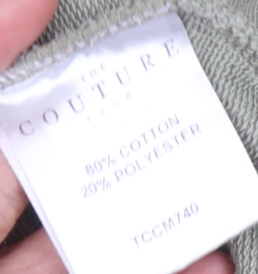 The Couture Club Men's Green XL Pullover Sweatshirt