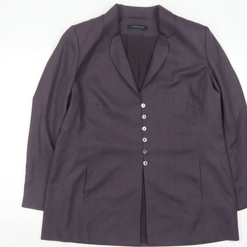 Windsmoor Women's Purple Suit Jacket Size 16