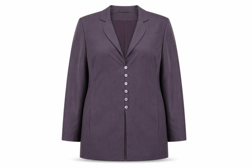 Front view of Windsmoor Women's Purple Suit Jacket, size 16