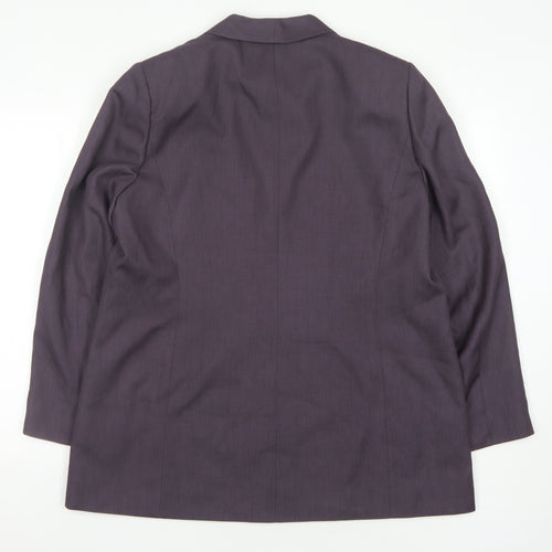 Windsmoor Women's Purple Suit Jacket Size 16
