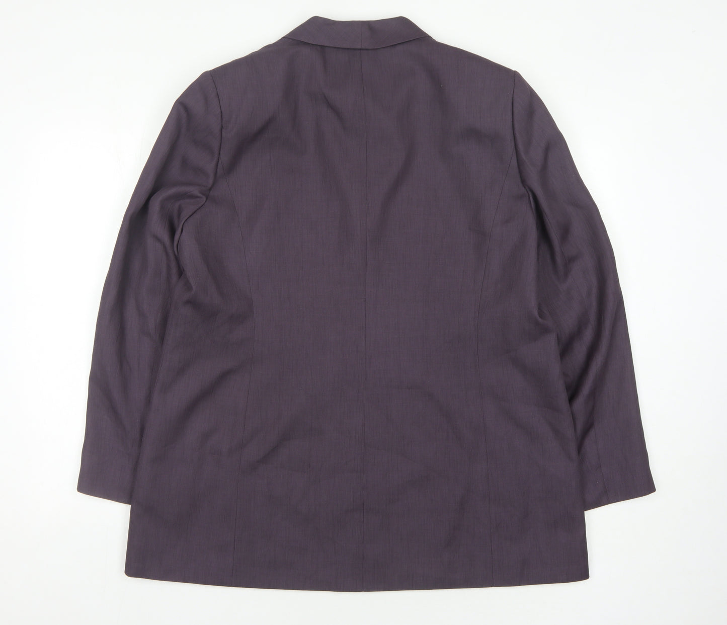Windsmoor Women's Purple Suit Jacket Size 16