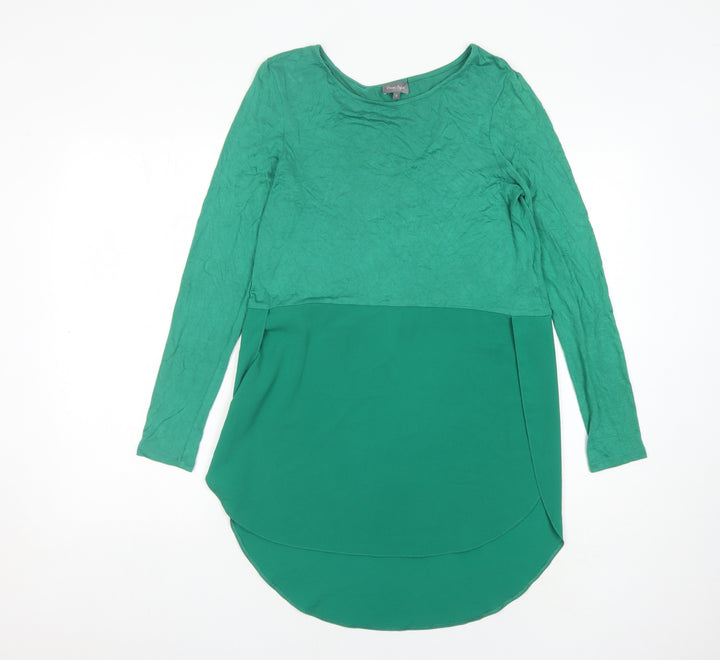 Phase Eight Women's Green Long Sleeve Dress Size 8