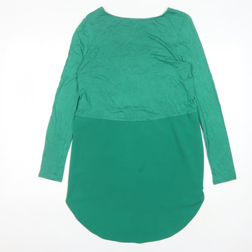Phase Eight Women's Green Long Sleeve Dress Size 8