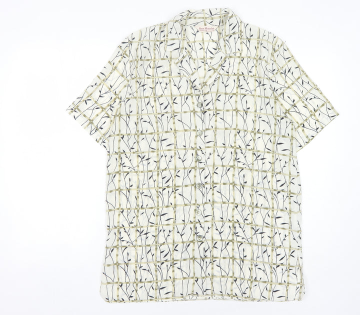 Bon Marché Women's Multicoloured Geometric Shirt