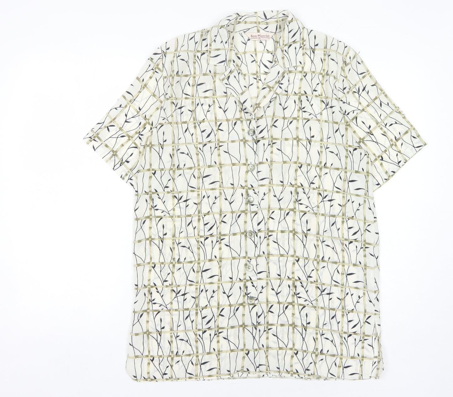Bon Marché Women's Multicoloured Geometric Shirt
