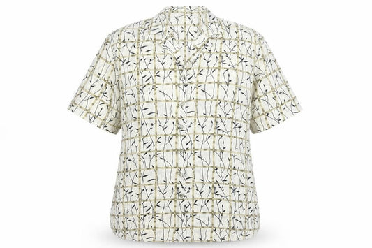 Front view of Bonmarché Women's Multicoloured Geometric Shirt