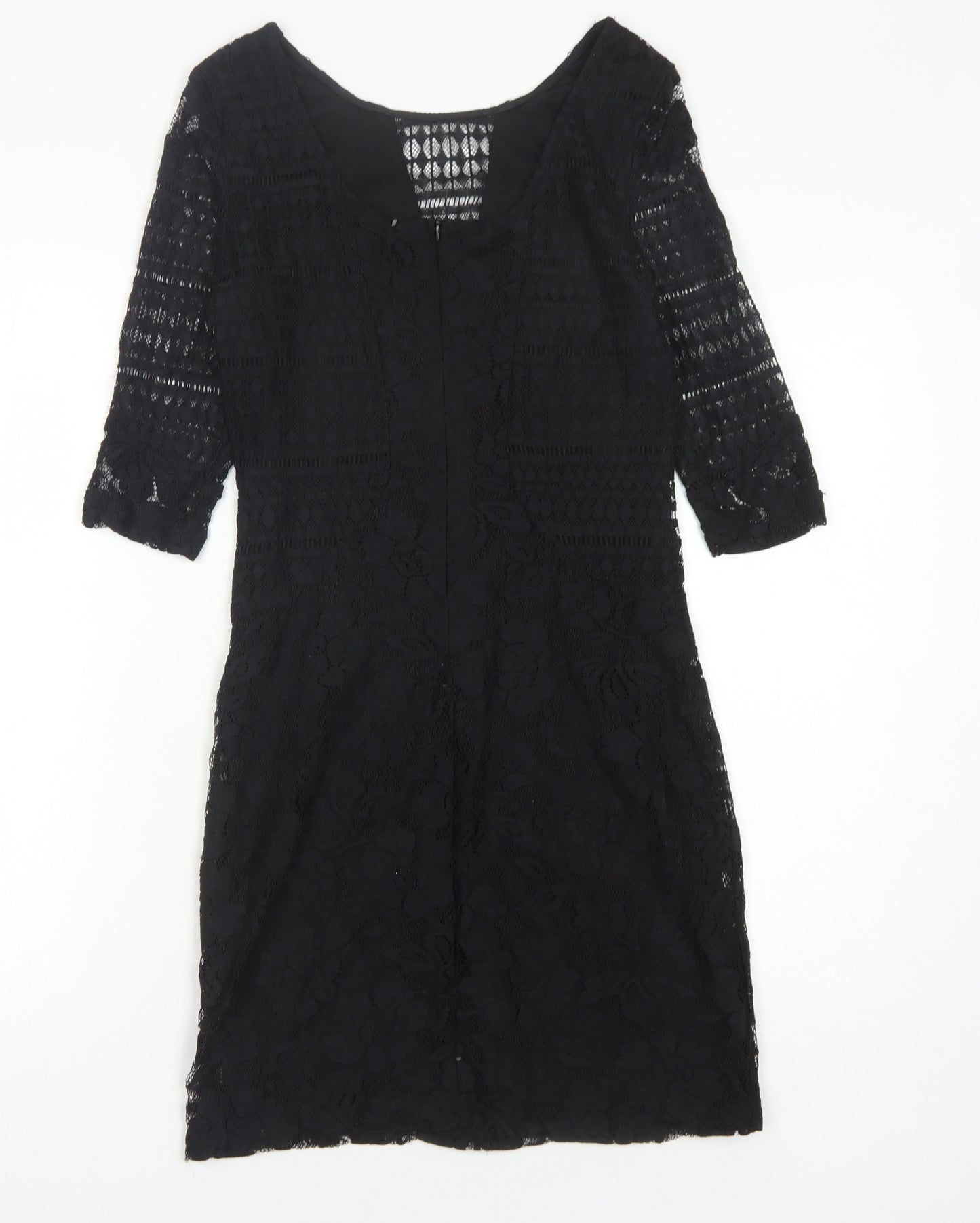 Boohoo Women’s Black Lace Dress Size 10