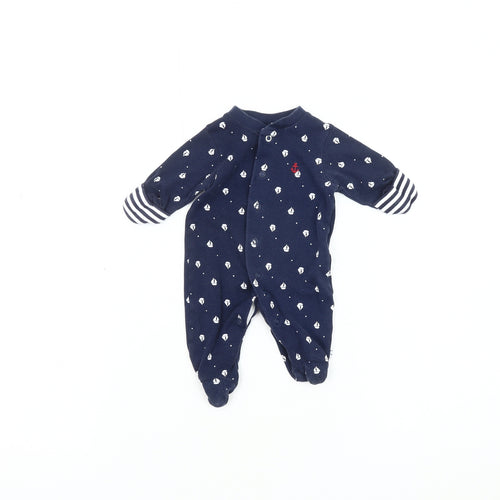Jasper Conran Blue Newborn Nautical Babygrow Unisex