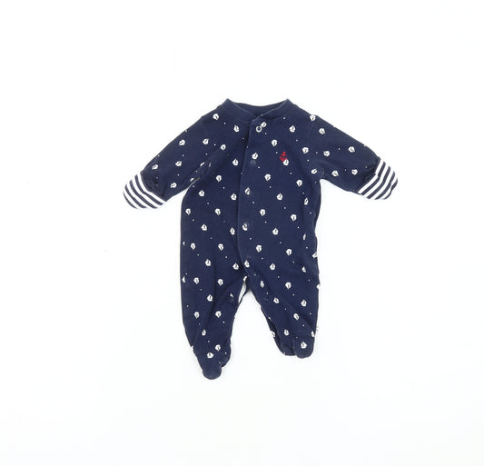Jasper Conran Blue Newborn Nautical Babygrow Unisex