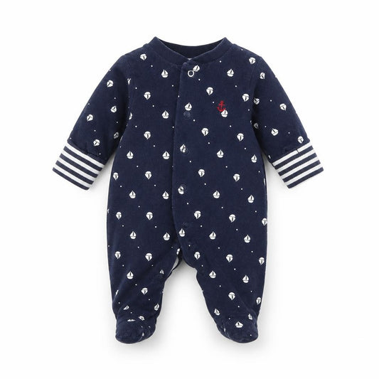 Jasper Conran Blue Newborn Nautical Babygrow Unisex