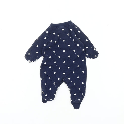 Jasper Conran Blue Newborn Nautical Babygrow Unisex