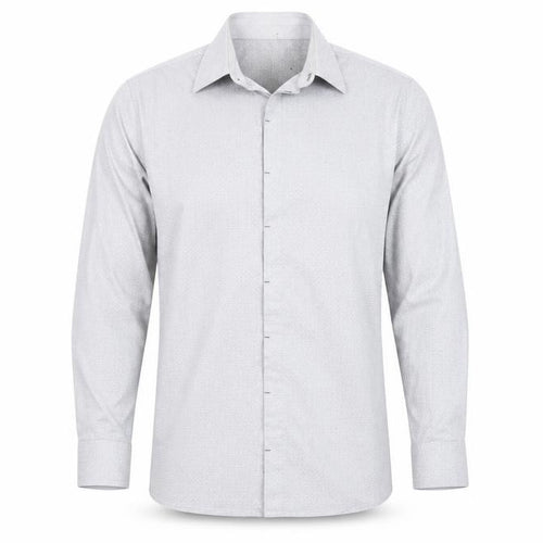 Jeff Banks Men's Grey Long Sleeve 15.5 Shirt