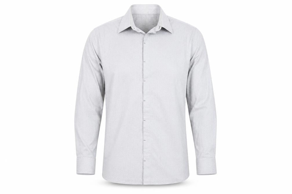 Jeff Banks Men's Grey Long Sleeve 15.5 Shirt