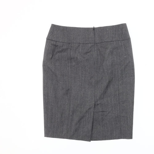 TM Lewin Women's Grey Pencil Skirt Size 10