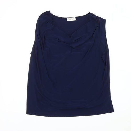 Bassini Women's Blue Camisole Blouse Size 22