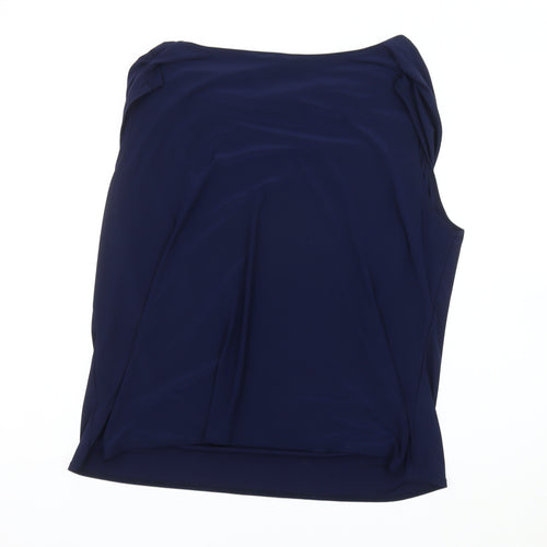 Bassini Women's Blue Camisole Blouse Size 22
