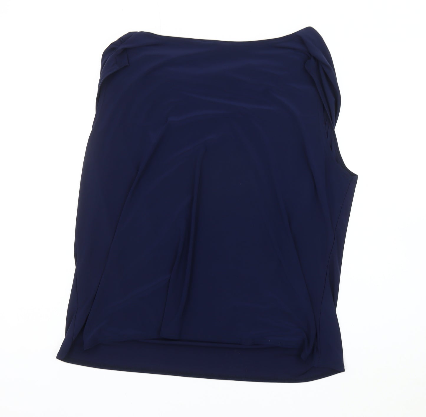 Bassini Women's Blue Camisole Blouse Size 22