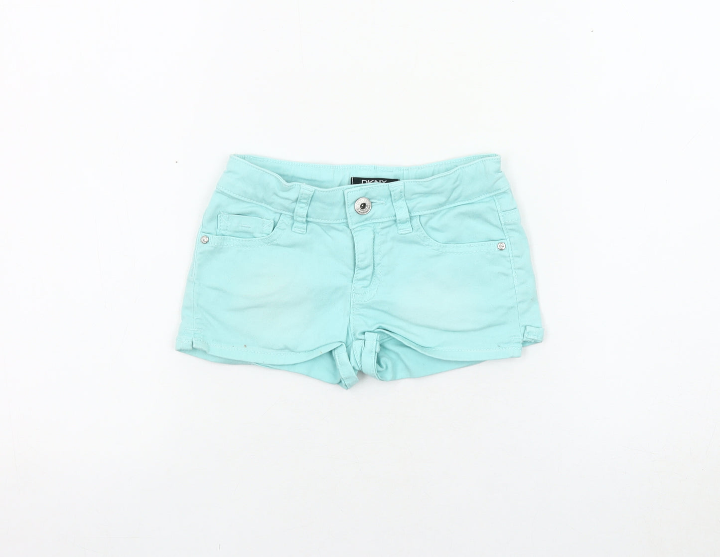 DKNY Girls' Blue Shorts Size 10 - Summer Essential